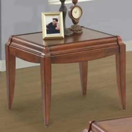 Rectangle Leg End Table